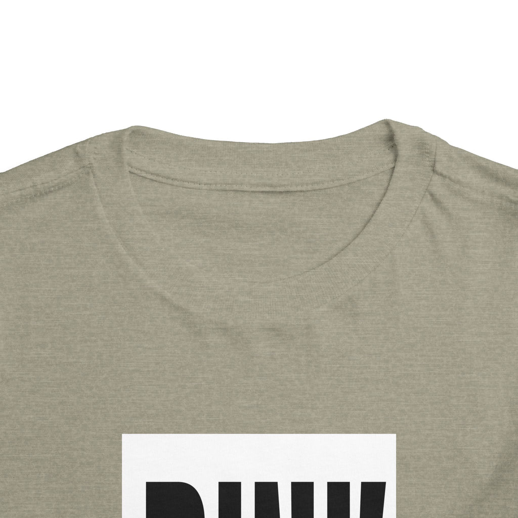 Toddler Tee — Blank White Short Sleeve Kids Shirt