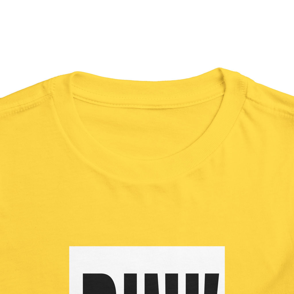 Toddler Tee — Blank White Short Sleeve Kids Shirt