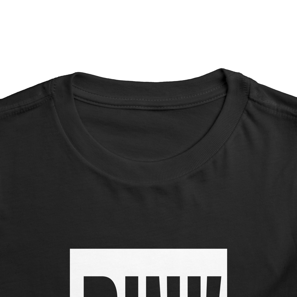 Toddler Tee — Blank White Short Sleeve Kids Shirt